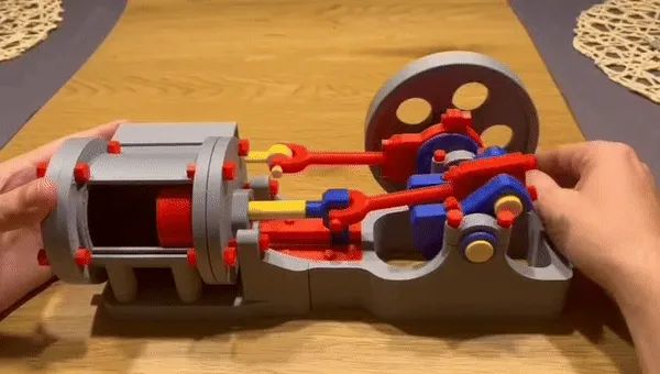 Kit Motor a Vapor (Steam Engine Model Kit)