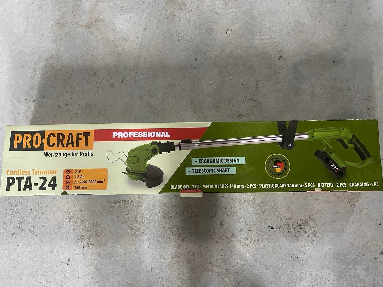 Акумуляторна коса Procraft PTA24
