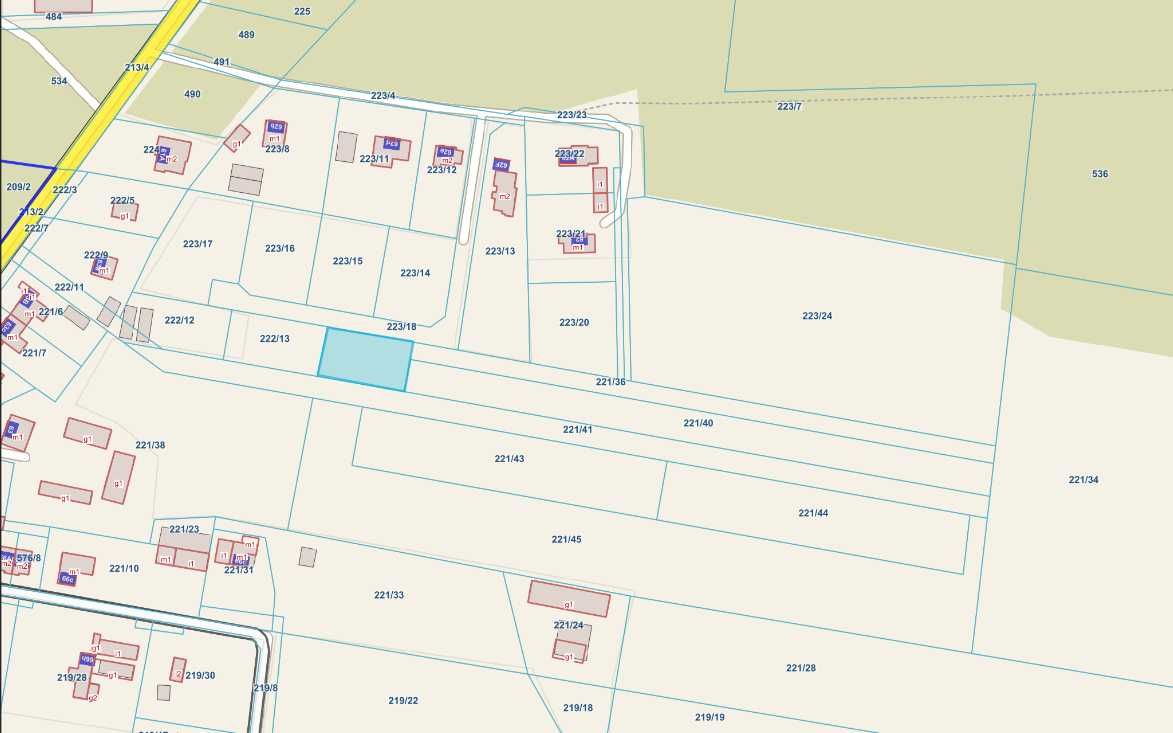 Działka budowlana Nowe Tłoki 780m/kw bez pośredników