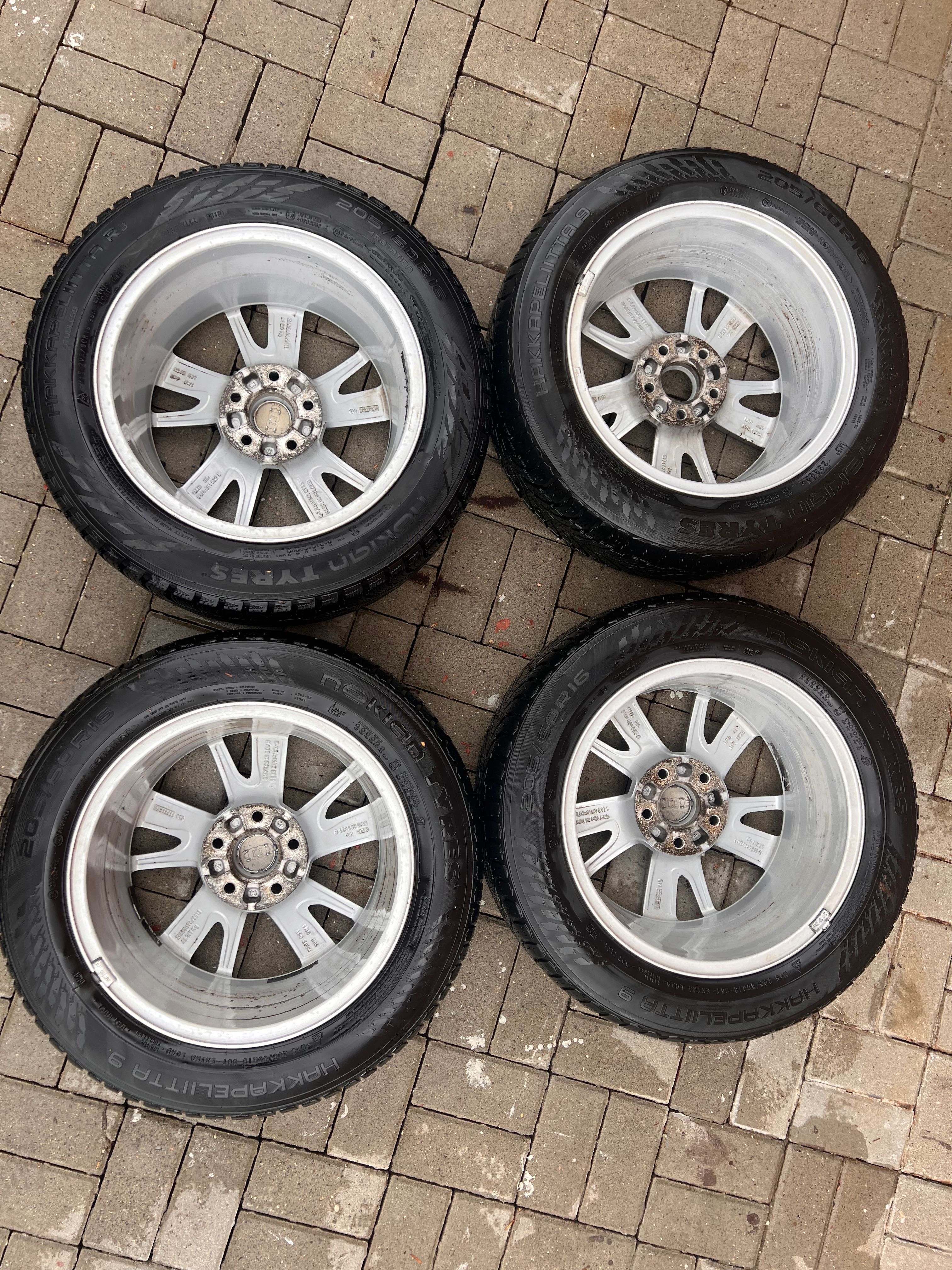 KOŁA AUDI Q2 A4 B7 B8 B9 A6 C5 C6 205/60R16 NOKIAN