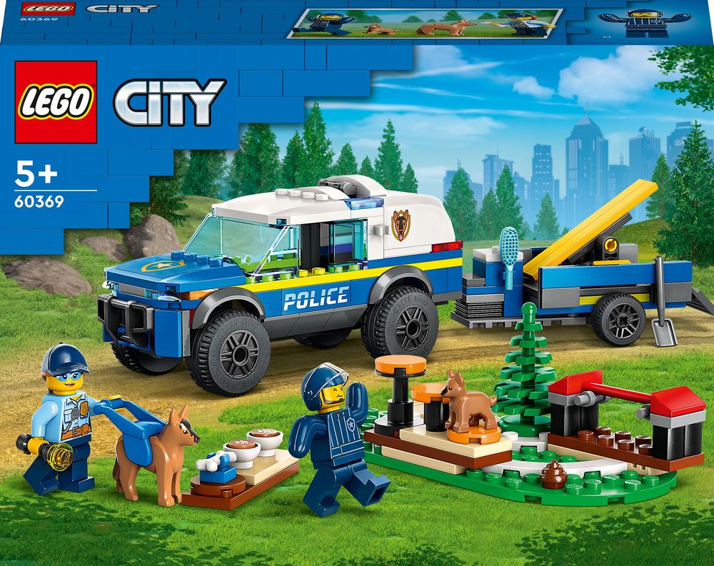 Конструктор LEGO City Мобільний майданчик для дресування (60369) Лего