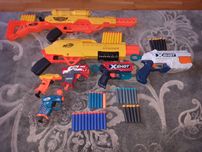 NERF pistolety, karabiny