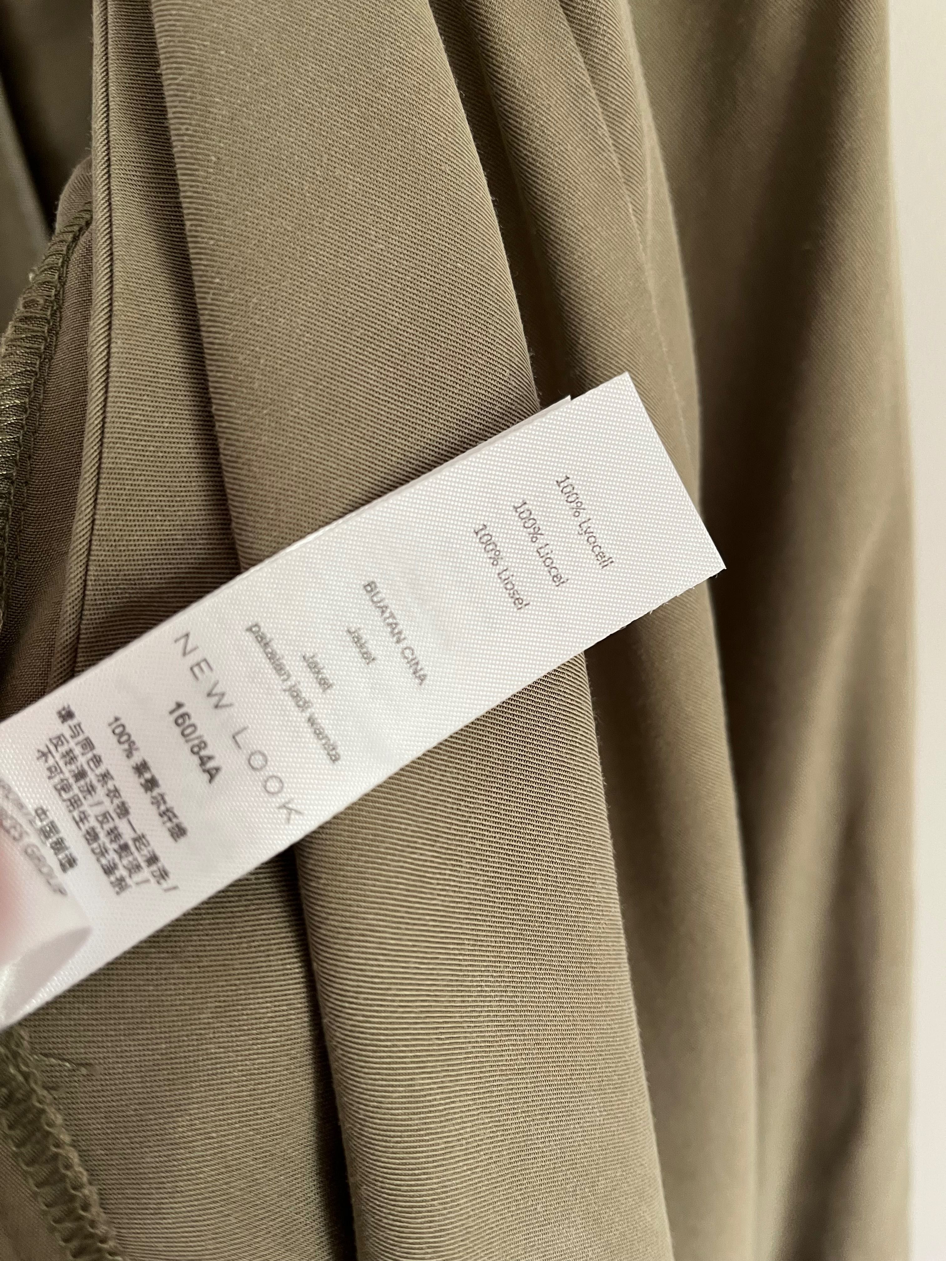 Narzutka khaki oddychający materiał nienoszona