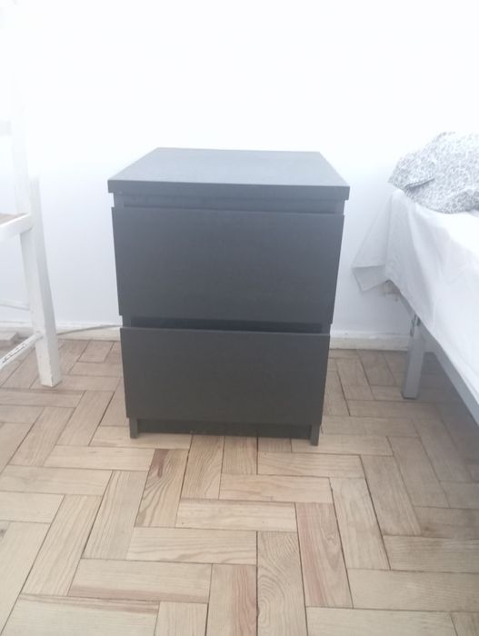 Mesa  ou mesas de cabeceira IKEA preto