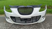 ZDERZAK przód LB9A SEAT LEON II 2 Cupra R MS DESIGN XENON spryskiwacze