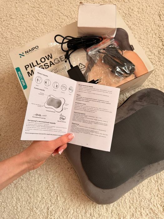 Масажна подушка Naipo Plush MGP-129M