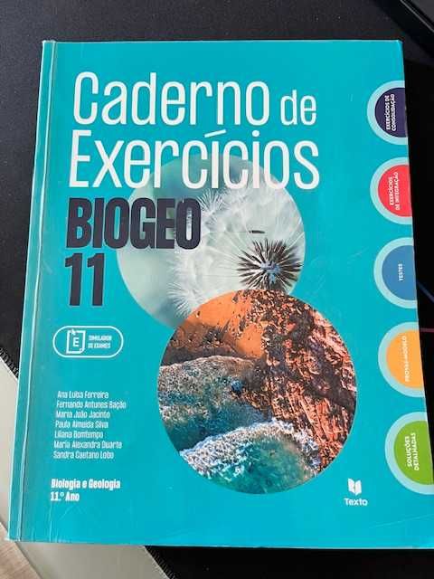 Cadernos de exercícios 10º e 11º ano
