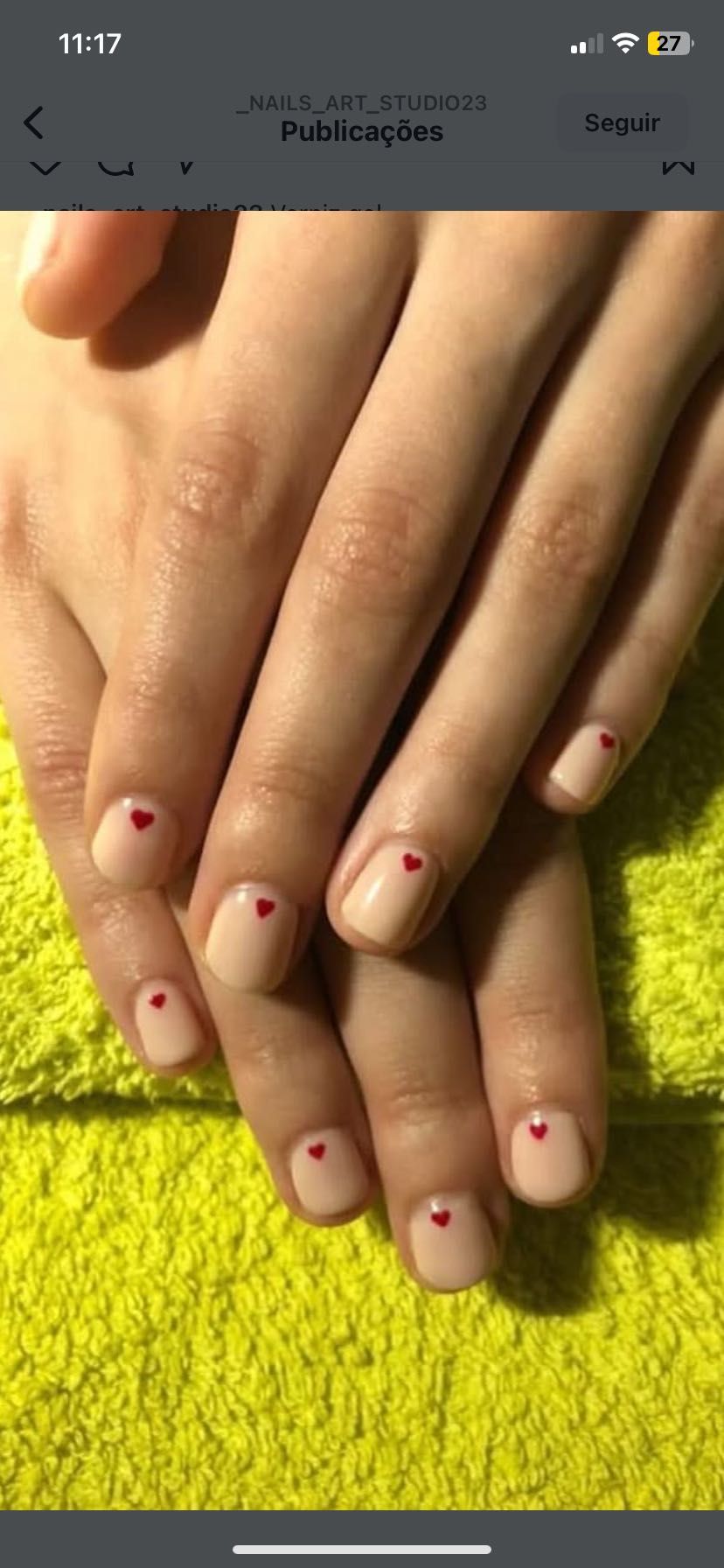 Unhas de gel e verniz gel Aveiro