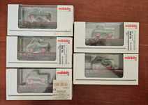 Modelismo comboios colecção - MARKLIN 00761 H0 - Vagão UNIMOG (5 sets)