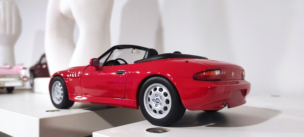 1/18 Bmw z3 cabrio ut models carro coleção miniatura