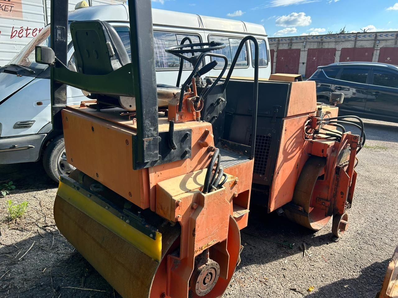 Каток дорожній BOMAG BW 120 AD вібро дорожный вибрационный асфальтный