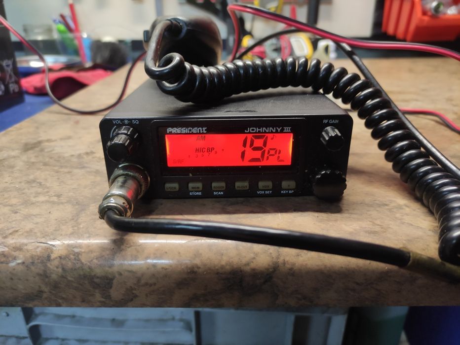 CB Radio Johnny ||| 3 wraz z anteną president