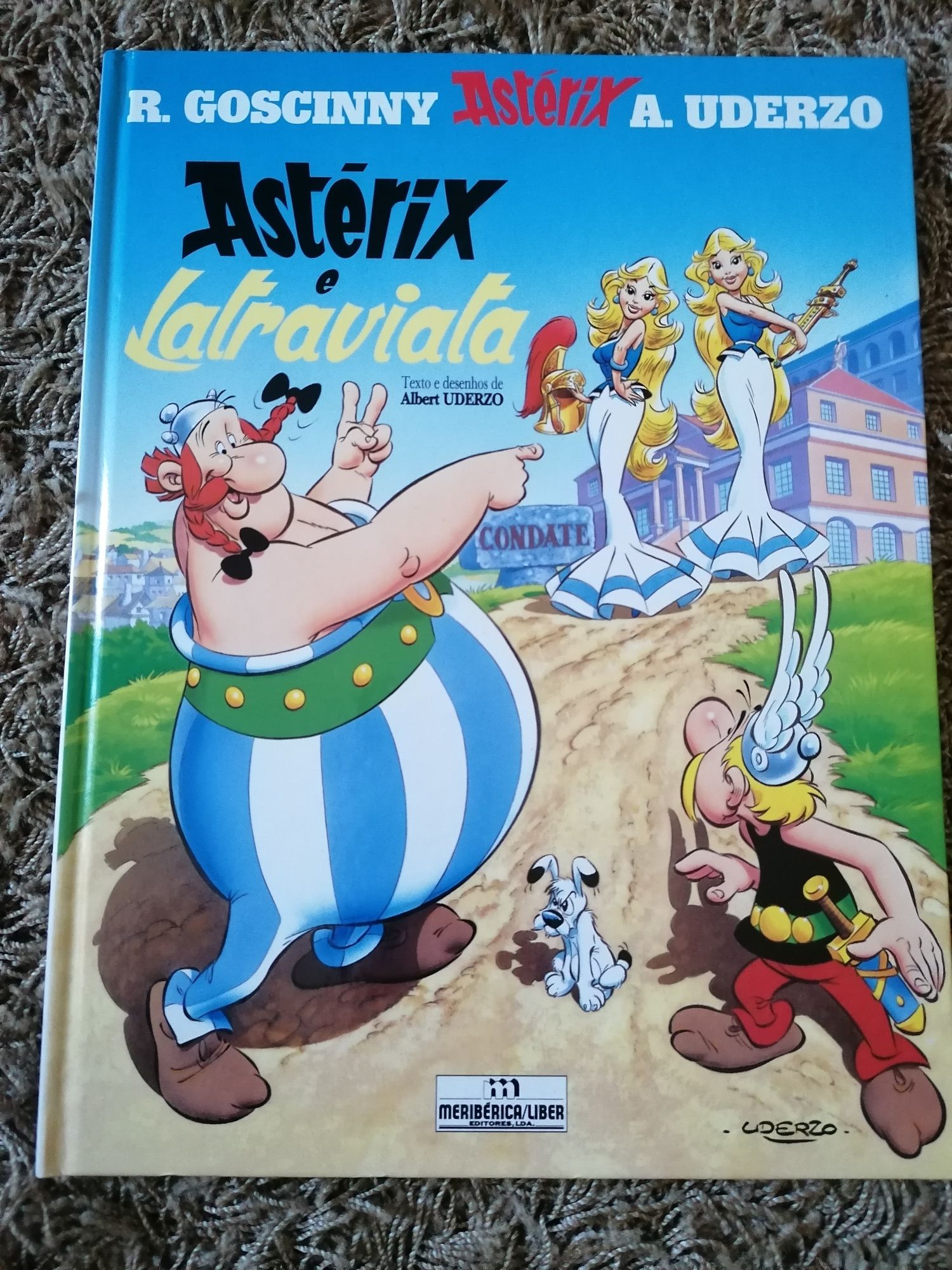 7 livros de Astérix