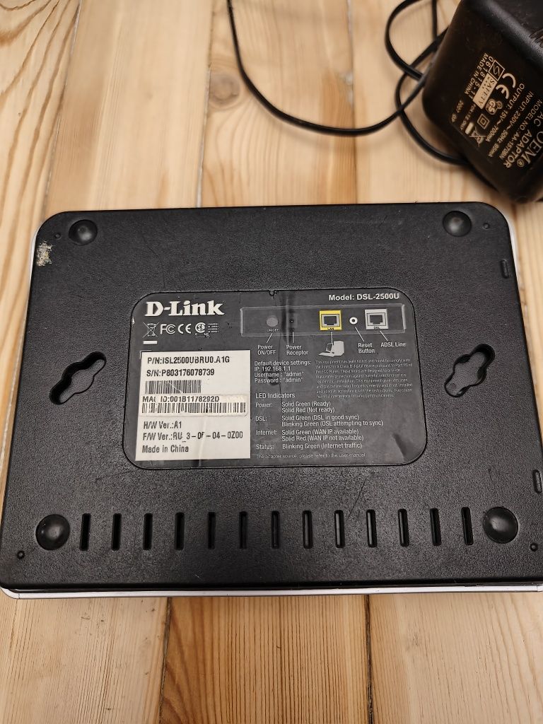 Модем D-Link DSL 2500U