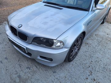 Kompletny Przód Maska Błotniki bmw m3 e46 3.2 343km