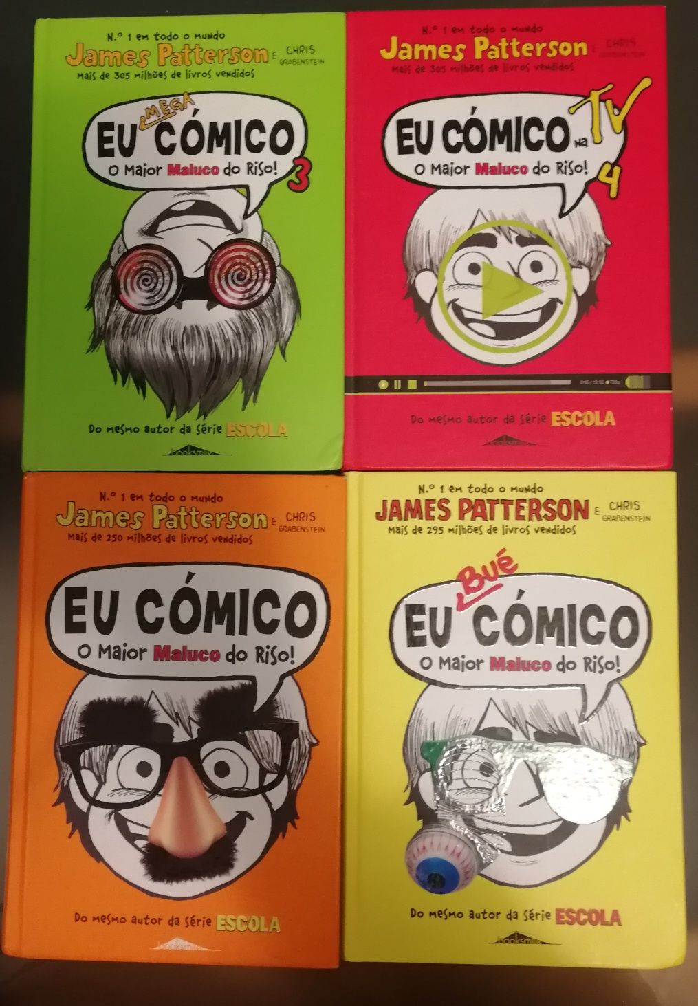 Livro juvenil, James Patterson: Eu cómico