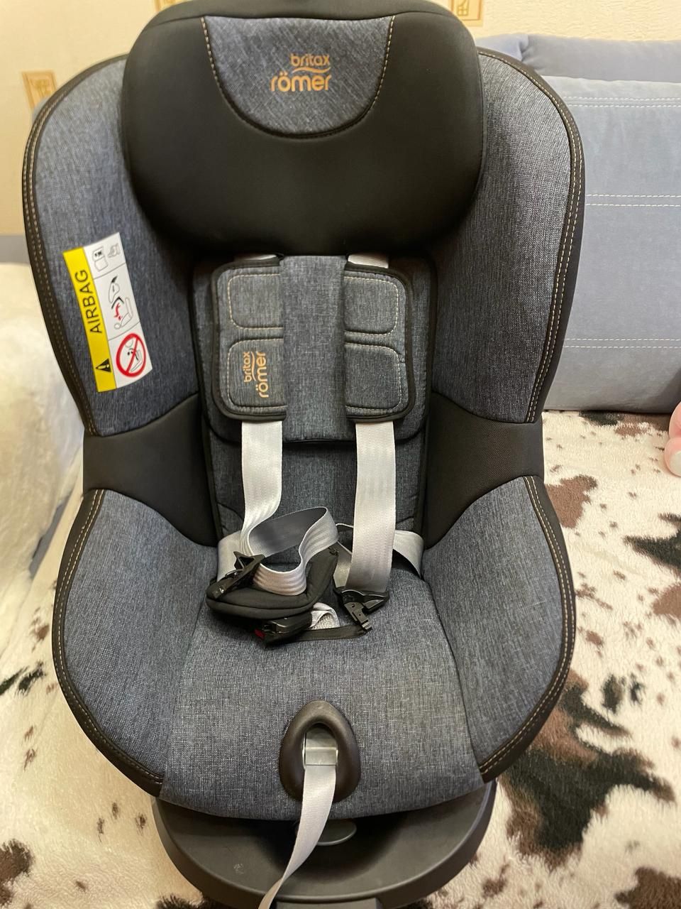 Детское автокресло Britax Römer Dualfix2 R (Blue Marble)