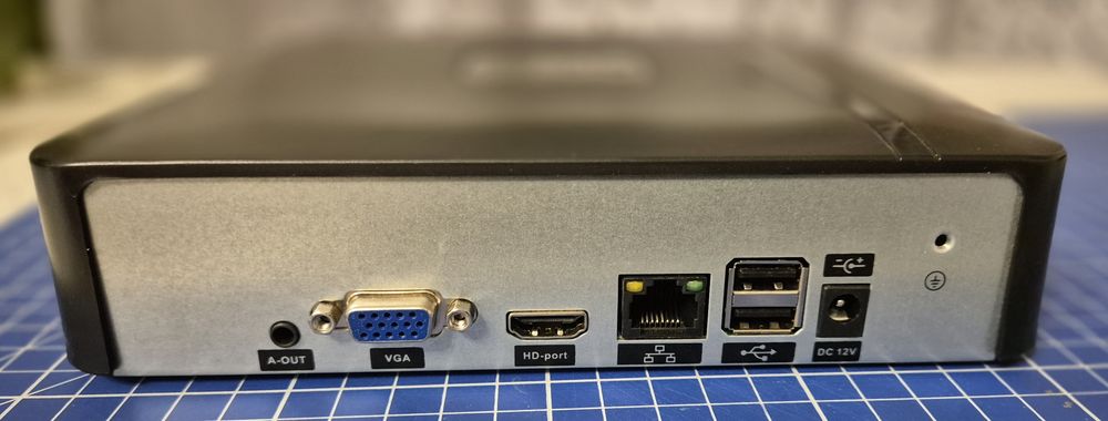 WYDAJNY NVR 4K H.265 Wideorejestrator CCTV 8 kamer IP  8MP/4K 1009r-kl