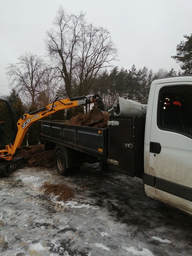 Usługi transportowe mała wywrotka transport węgla drewna