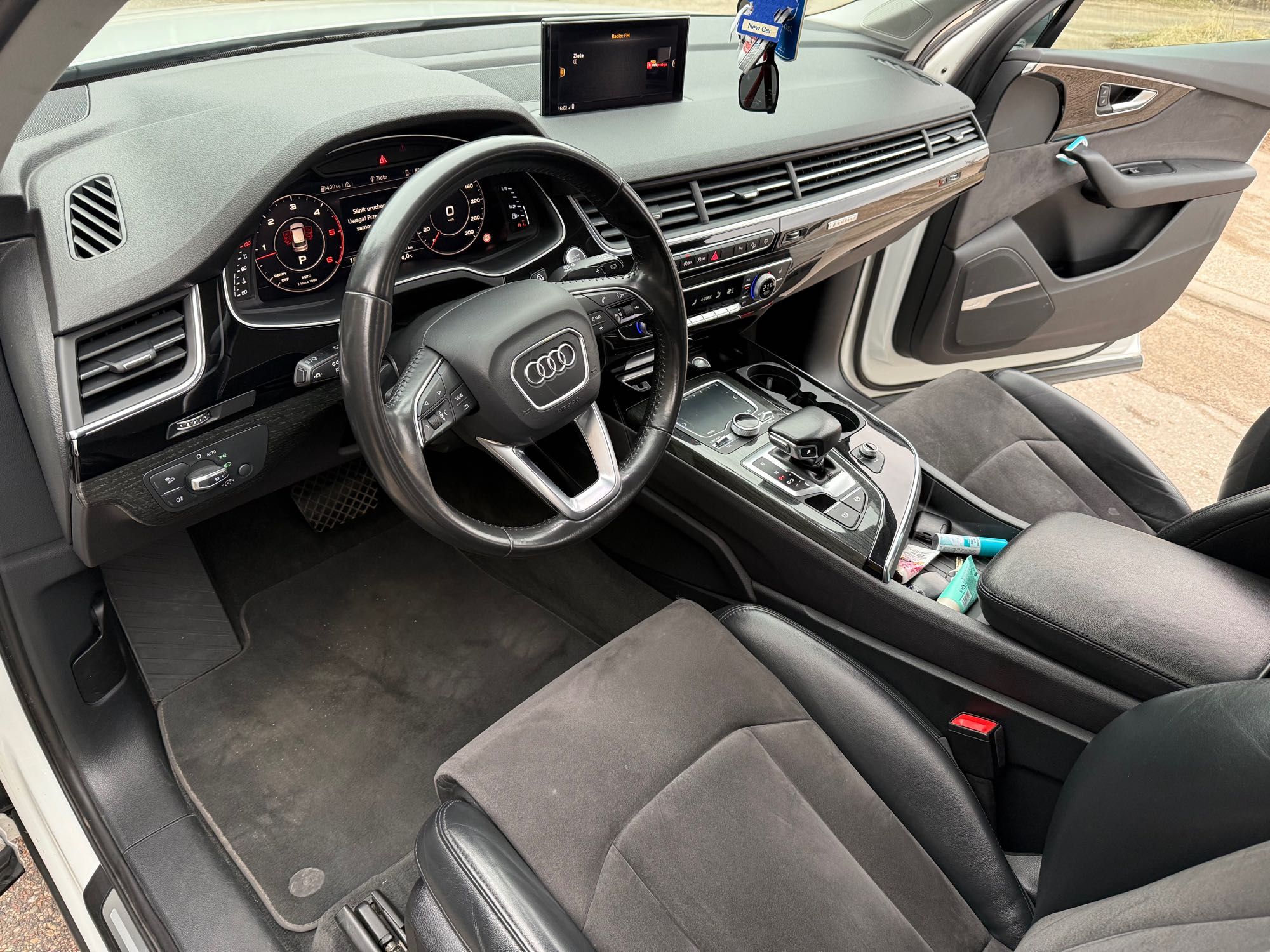 AUDI Q7 2017 3.0 TDI 218KM Black Edition SALON AUDI FV23% Cena Brutto