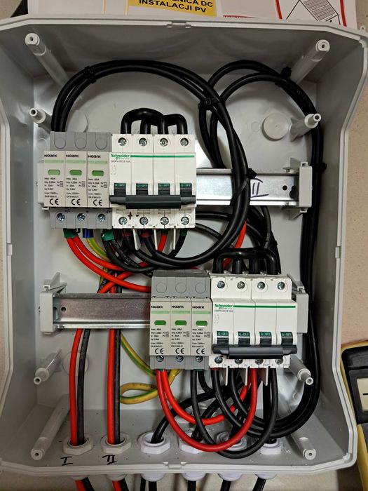 Instalacja fotowoltaiczna Grunt  10kwp\10 kwh GoodWe 10kW, Asymetria