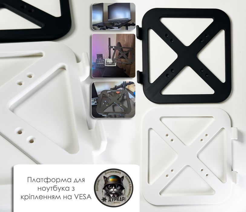 Коіпленя ноутбука під кріпленя VESA  75-100 mm