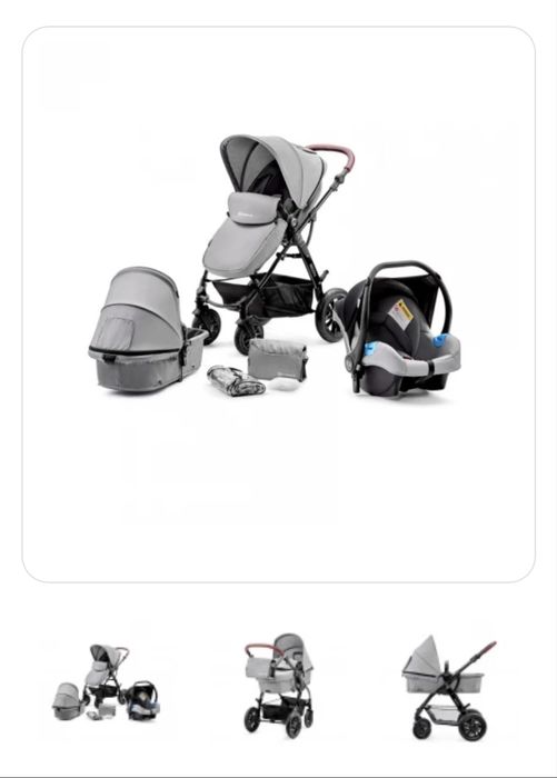 Vendo carrinho de bebe 3 em 1