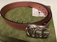 Oryginalny pasek dzieciecy Gucci Belt Junior W.25 Morgana Pink