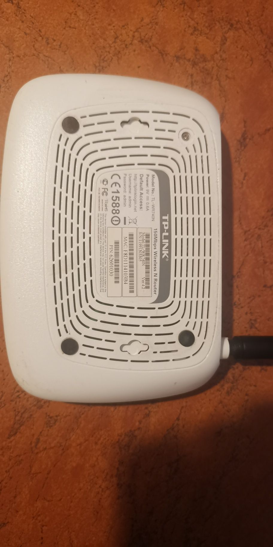 Router TpLink TL-WR 740N