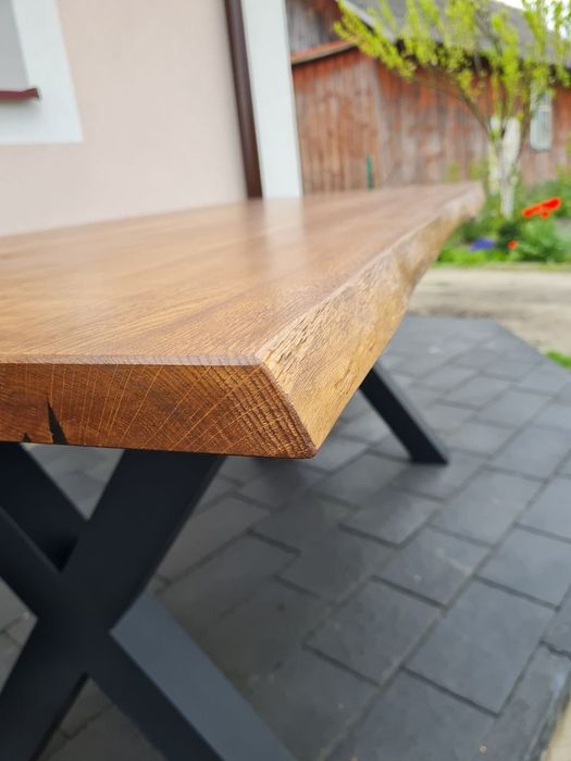 PROMOCJA   STÓŁ Drewniany Dębowy Loft