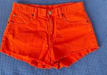 Krótkie spodnie jeansowe damskie Ralph Lauren Vintage Cut Off-oryginał