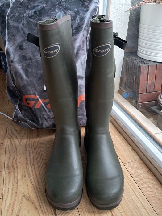 Kalosze gumowce neoprenowe graff 46