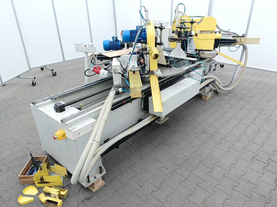 Wiertarka wielowrzecionowa dwustronna z precyzyjnym docinaniem wymiaru