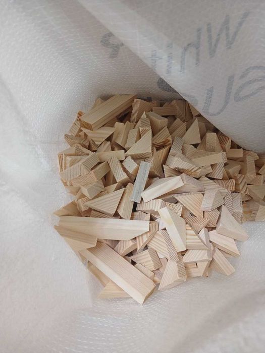 Продам дрова, обрізки з пилорами (трикутники)