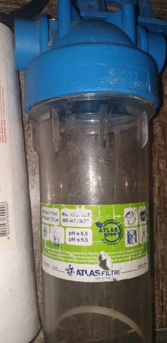 Магістральні фільтри Atlas 8 бар (гарячої та холодної води). Картриджі