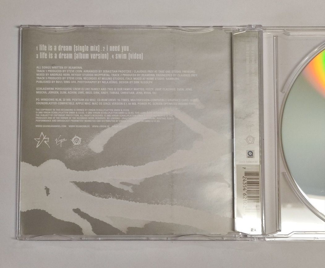 Reamonn – Life Is A Dream płyta CD singiel
