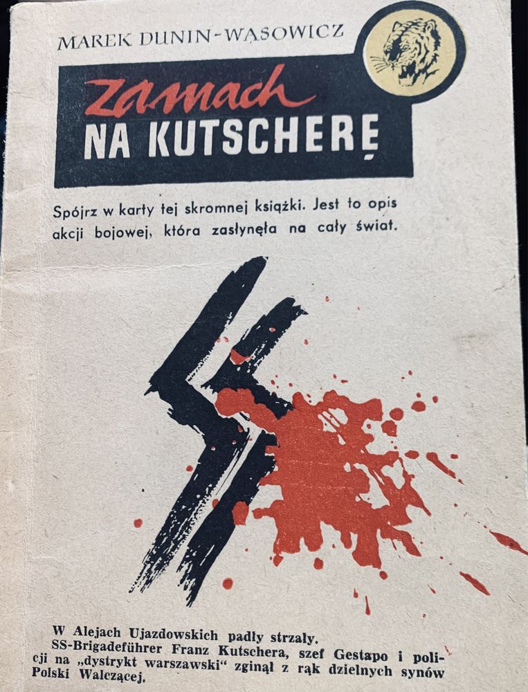 Książka „Zamach na Kutscherę”, 55 rok