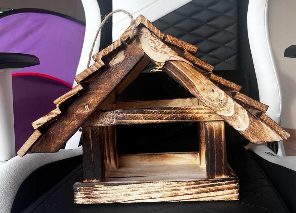 Karmnik dla ptaków budka dekoracja ogród taras dom