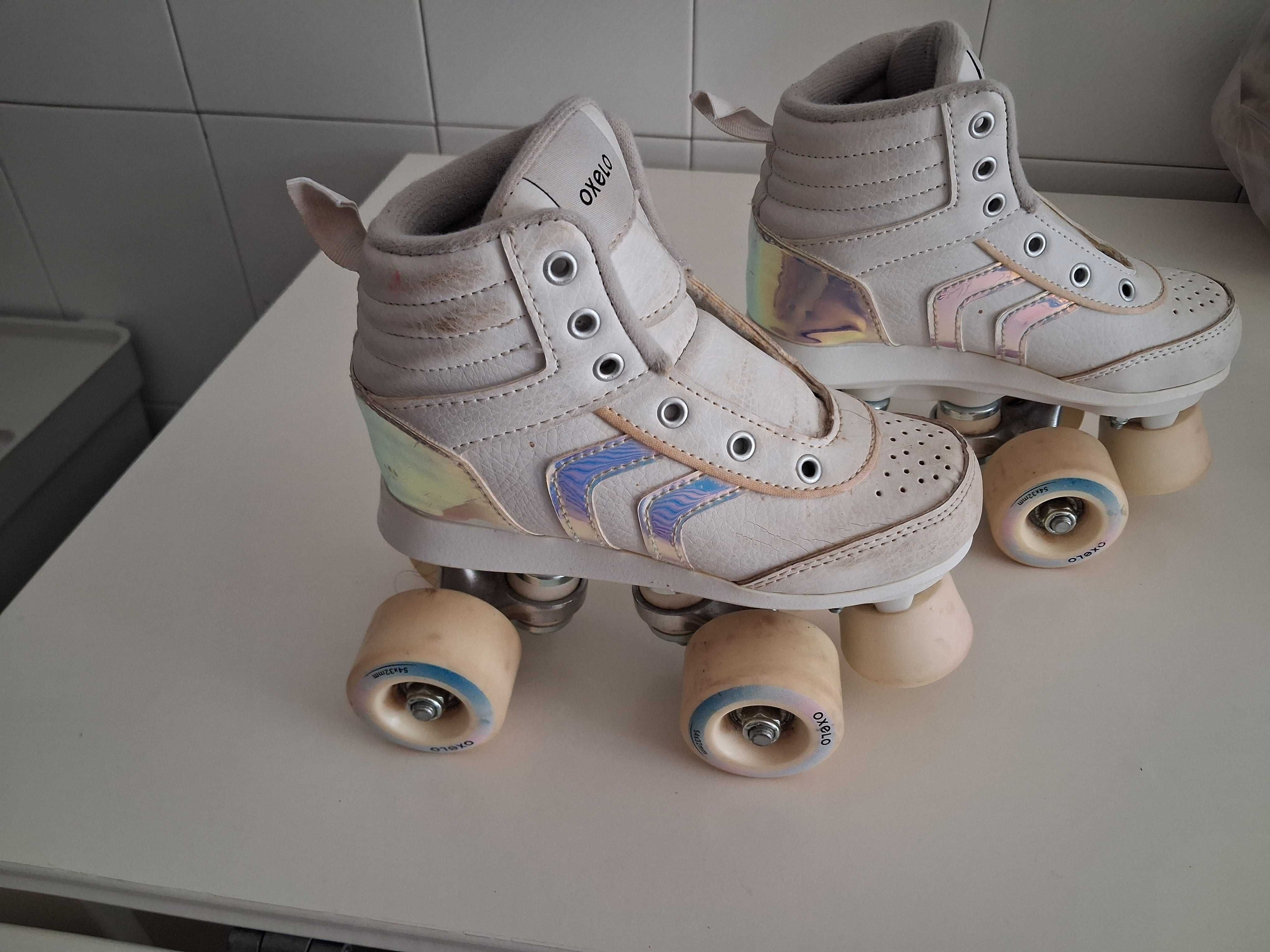 Patins de menina tam 30