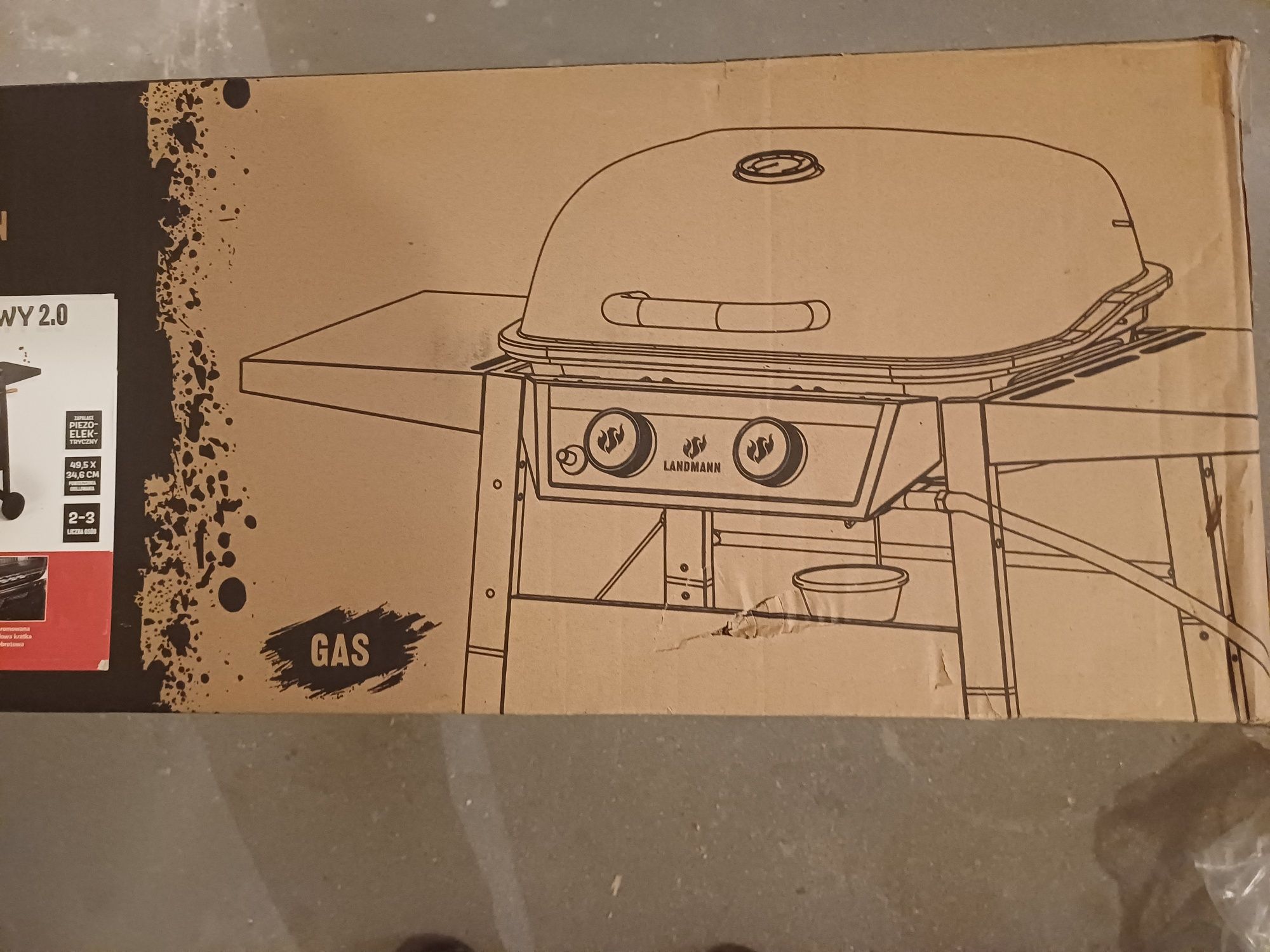 Grill gazowy lanmann 2.0