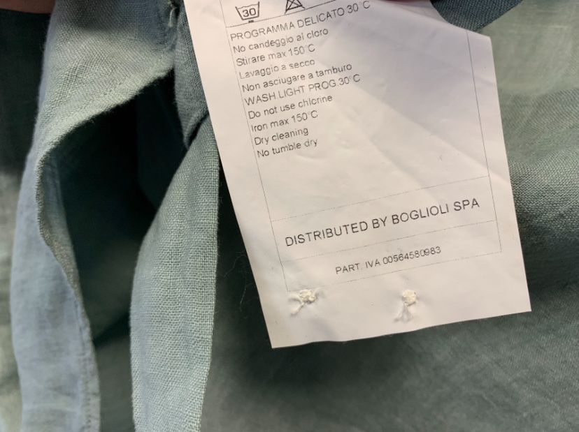 Сорочка лляна Boglioli