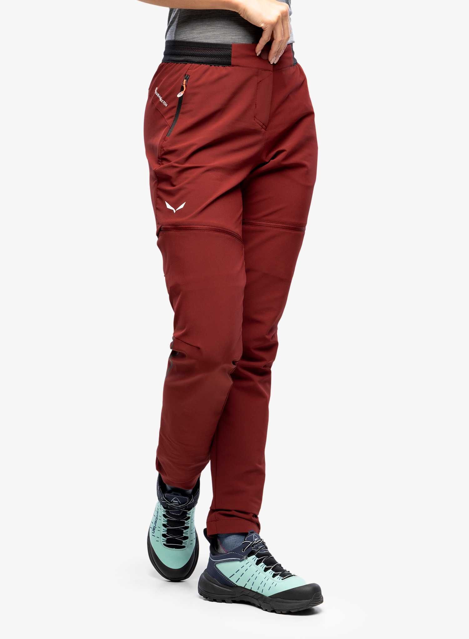 Spodnie i szorty Salewa Pedroc 2 DST 2/1 Pant syrah Cena kat.720 zł XL