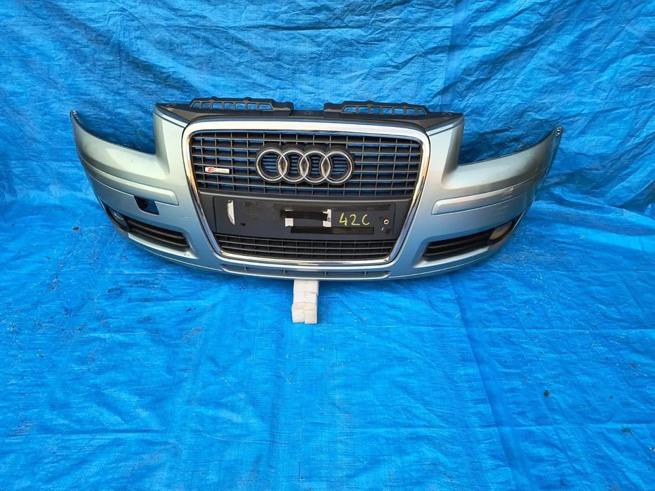 42C  Zderzak przód przedni kompletny Audi A3 8P lift duży grill wysyłka