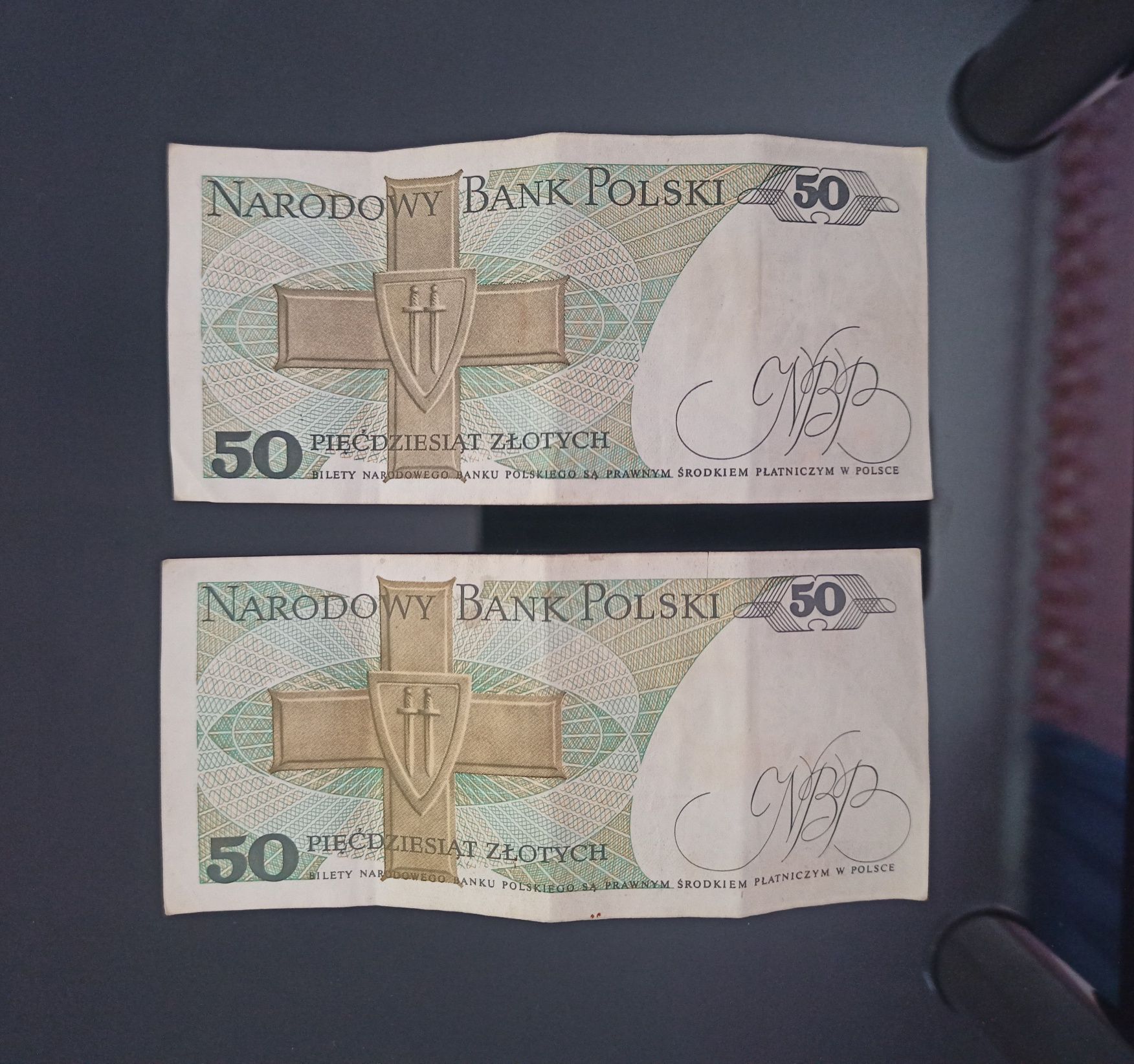 Banknot 50zł 1988r.
