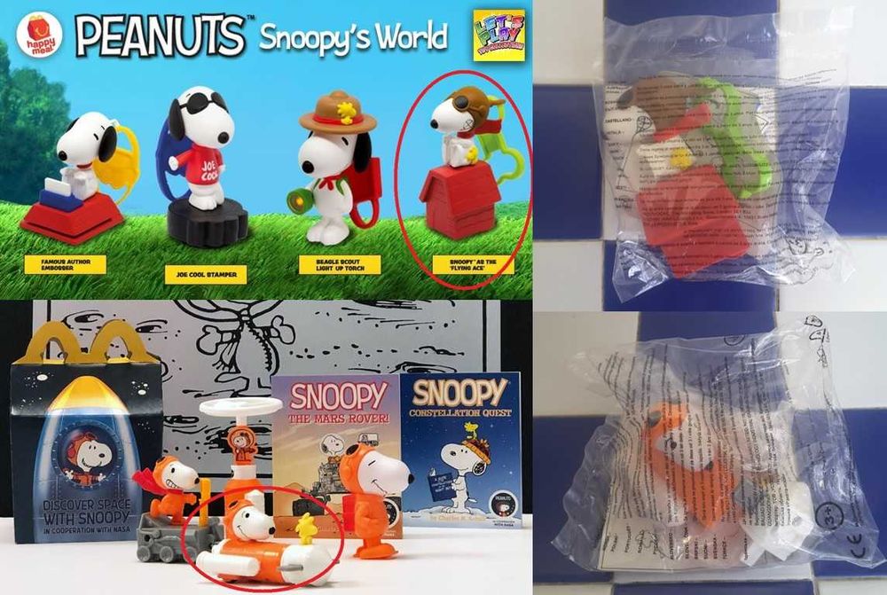 Brinquedos Colecionáveis McDonald's (Minions, Pokémon, etc) (NOVOS!)