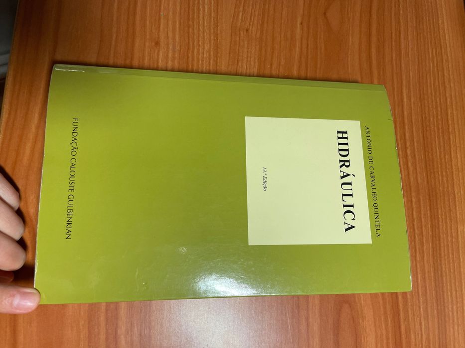 Livro de Hudráulica -António Quintela