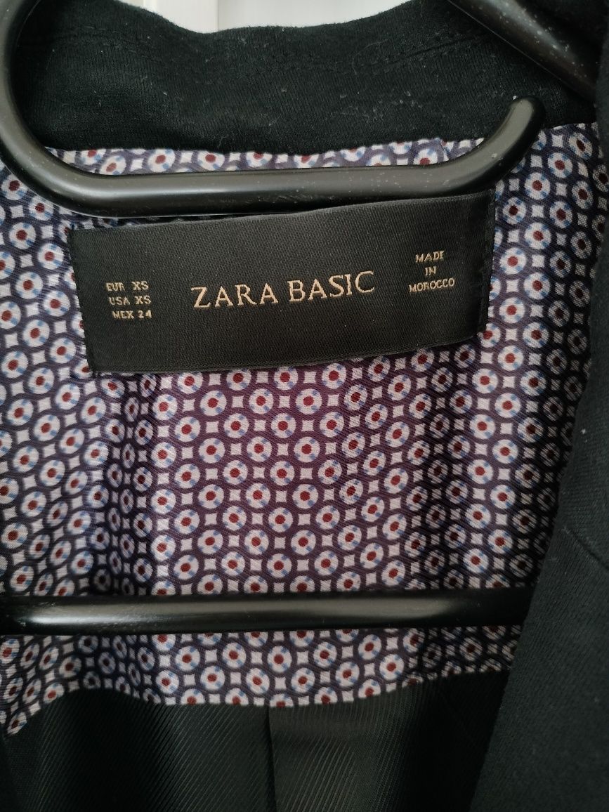 Czarna marynarka damska 34/XS Zara basic