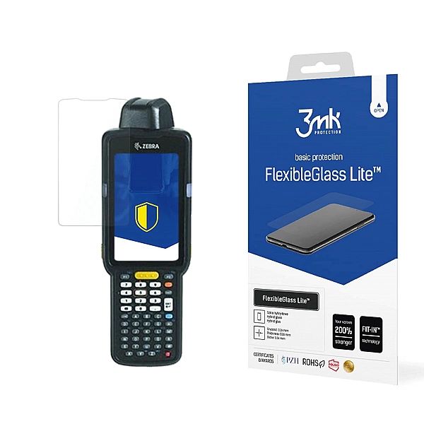 Szkło hybrydowe 3mk FlexibleGlass Lite™ na Zebra MC330M