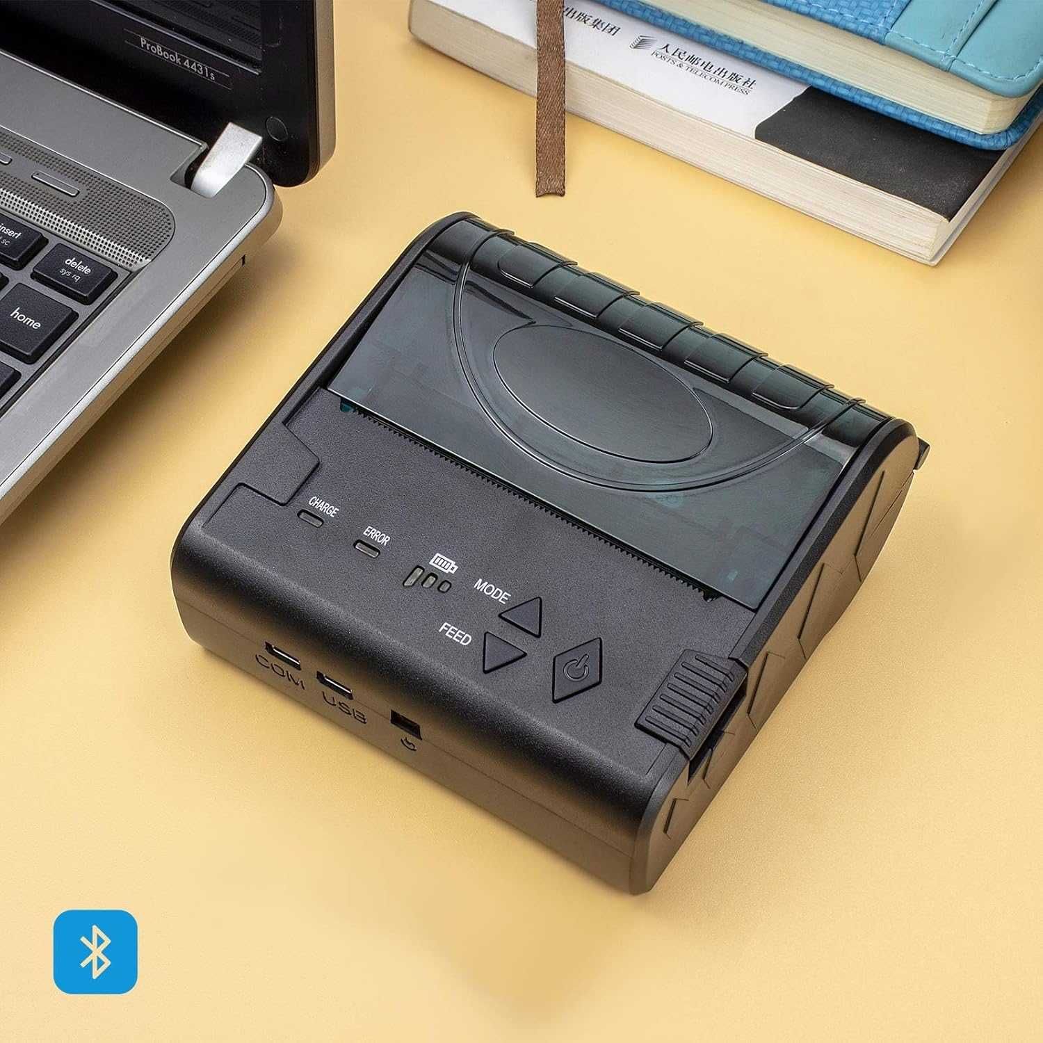 NETUM NT-8003 Bezprzewodowa drukarka termiczna Bluetooth do paragonów
