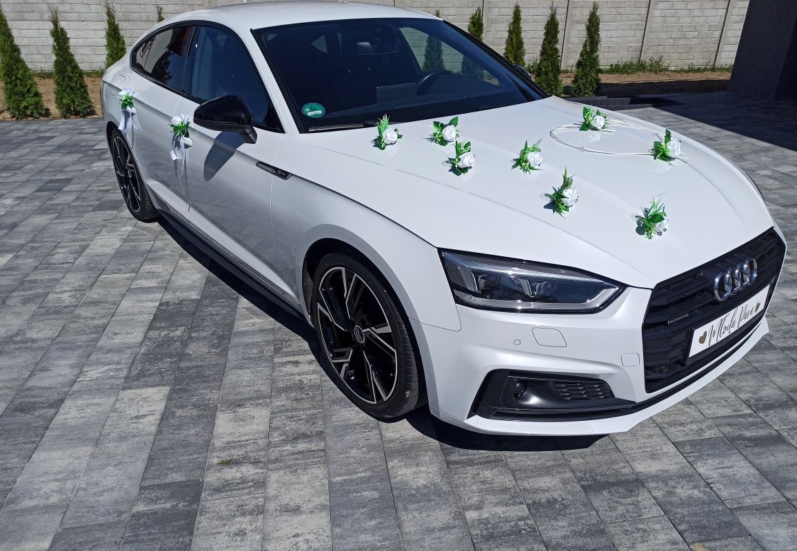 Auto Samochód do ślubu Audi A5 Sportback S-LINE